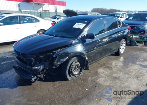 2016 Nissan Sentra Sv z USA, uszkodzony, nr VIN 3N1AB7AP8GY316560